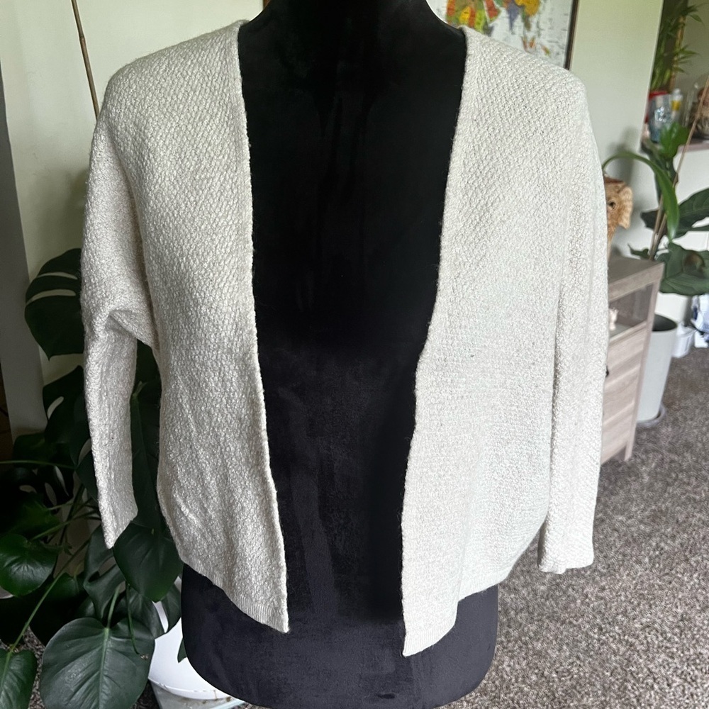 Brandy Melville Cream Open Cardigan - Picture 1 of 6